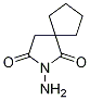 2-aMino-2-Azaspiro[4.4]nonane-1,3-dione Struktur