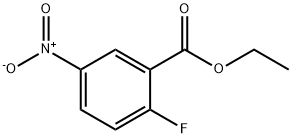 ETHYL 2-FLUORO-5-NITROBENZOATE Structure