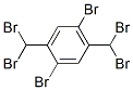 1,4-dibromo-2,5-bis(dibromomethyl)benzene Struktur