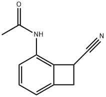 Acetamide,  N-(8-cyanobicyclo[4.2.0]octa-1,3,5-trien-2-yl)- Struktur