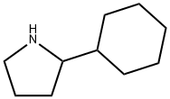 2-CYCLOHEXYLPYRROLIDINE Struktur