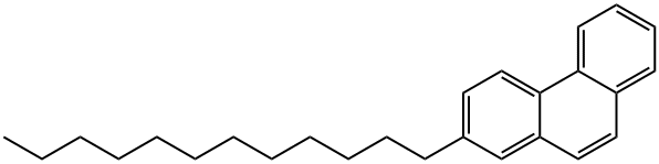 2-Dodecylphenanthrene Struktur