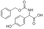 2-(CBZ-AMINO)-2-(4'-HYDROXYPHENYL)ACETIC ACID Struktur