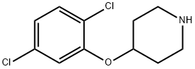 4-(2,5-DICHLOROPHENOXY)PIPERIDINE Struktur