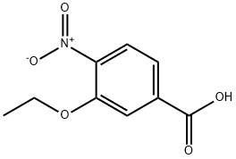 Benzoic acid, 3-ethoxy-4-nitro- (9CI) Struktur