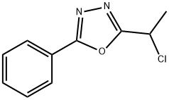 2-(1-CHLOROETHYL)-5-PHENYL-1,3,4-OXADIAZOLE Struktur