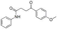 4-(4-methoxyphenyl)-4-oxo-N-phenyl-butanamide Struktur