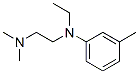 N-ethyl-N',N'-dimethyl-N-m-tolylethylenediamine  Struktur