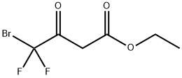 Ethyl 4-bromo-4,4-difluoro-3-oxobutanoate, Ethyl 4-bromo-4,4-difluoro-3-oxobutyrate Struktur