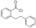 BENZOYL CHLORIDE,2-(2-PHENYLETHYL)- Struktur