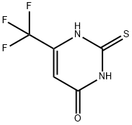 4-HYDROXY-6-(TRIFLUOROMETHYL)PYRIMIDINE-2-THIOL Struktur