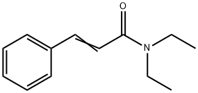 N,N-Diethylbenzeneacrylamide Struktur