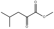 4-Methyl-2-oxopentanoic acid methyl ester Struktur