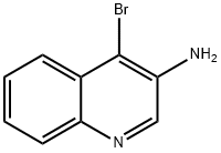 4-Bromo-3-quinolinamine Struktur