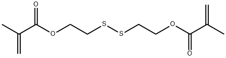 dithiodi-2,1-ethanediyl bismethacrylate Struktur