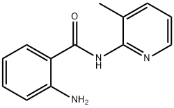 2-Amino-N-(3-methyl-2-pyridyl)benzamide Struktur