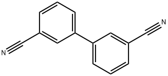 BIPHENYL-3,3'-DICARBONITRILE Struktur