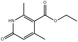 ethyl 6-hydroxy-2,4-diMethylnicotinate Struktur