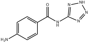 4-Amino-N-(1H-tetrazol-5-yl)benzamide Struktur