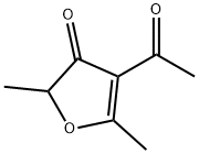 4-ACETYL-2,5-DIMETHYL-3(2H)-FURANONE Struktur