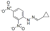 Cyclopropanecarbaldehyde (2,4-dinitrophenyl)hydrazone Struktur