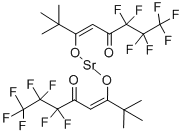 BIS(6,6,7,7,8,8,8-HEPTAFLUORO-2,2-DIMETHYL-3,5-OCTANEDIONATE)STRONTIUM HYDRATE