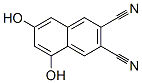 2,3-Naphthalenedicarbonitrile, 5,7-dihydroxy- (9CI) Struktur