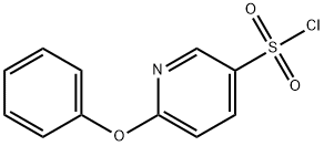 6-PHENOXY-3-PYRIDINESULFONYL CHLORIDE Struktur