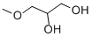 3-METHOXY-1,2-PROPANEDIOL Struktur