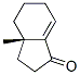 1H-Inden-1-one,2,3,3a,4,5,6-hexahydro-3a-methyl-,(3aS)-(9CI) Struktur