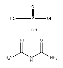 Guanylurea Phosphate Struktur