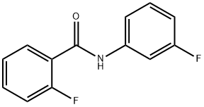 2-Fluoro-N-(3-fluorophenyl)benzaMide, 97% Struktur