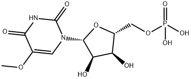 5-Methoxyuridine-5'-Monophosphate Struktur