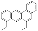 Benz(a)anthracene, 6,8-diethyl- Struktur