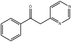 1-PHENYL-2-(4-PYRIMIDINYL)-ETHANONE Struktur