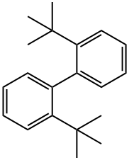 2,2'-Di-tert-butylbiphenyl Struktur