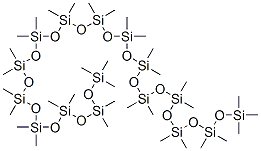 TETRATRIACONTAMETHYLHEXADECASILOXANE Struktur