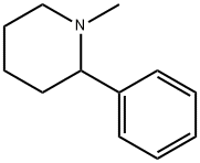 1-methyl-2-phenylpiperidine Struktur