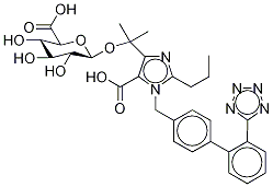 Olmesartan Acid O-β-D-Glucuronide Struktur