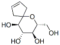 6-Oxaspiro[4.5]dec-2-ene-8,9,10-triol, 7-(hydroxymethyl)-, (7R,8S,9S,10R)- (9CI) Struktur