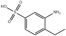 3-amino-4-ethylbenzenesulphonic acid Struktur