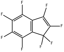 1,1,2,3,4,5,6,7-Octafluoro-1H-indene Struktur