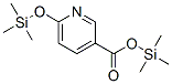 6-[(Trimethylsilyl)oxy]-3-pyridinecarboxylic acid trimethylsilyl ester Struktur