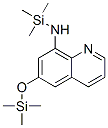 N-(Trimethylsilyl)-6-[(trimethylsilyl)oxy]-8-quinolinamine Struktur