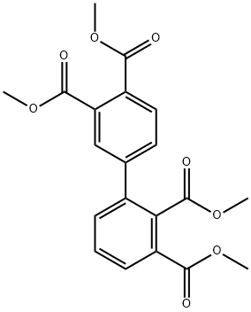 2,3,3',4'-ビフェニルテトラカルボン酸テトラメチル 化學(xué)構(gòu)造式