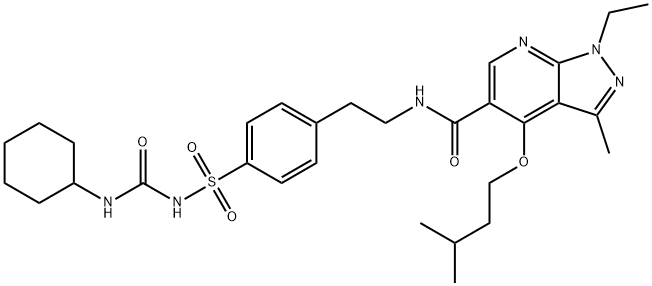 Glicaramide Struktur