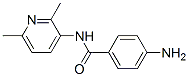 4-Amino-N-(2,6-dimethyl-3-pyridinyl)benzamide Struktur