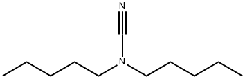 Dipentylcyanamide Struktur