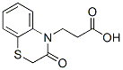 3-(3-OXO-2,3-DIHYDRO-4H-1,4-BENZOTHIAZIN-4-YL)PROPANOIC ACID Struktur