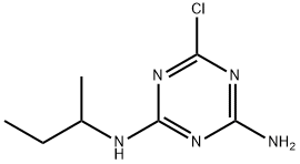 SEBUTHYLAZINE-DESETHYL Struktur